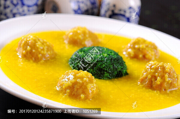 小米獅子頭
