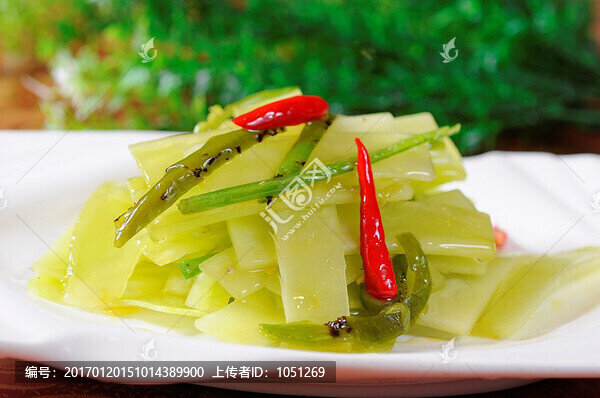 燒椒青筍片