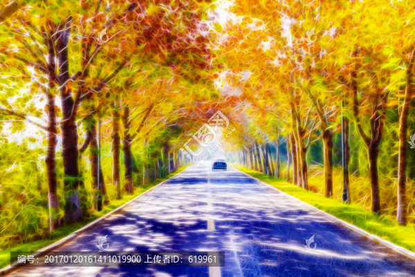 抽象風(fēng)景畫