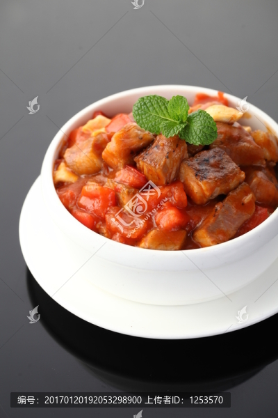 番茄豬扒飯