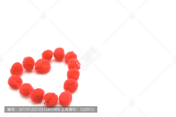 Valentine,Pompom,Heart（3）