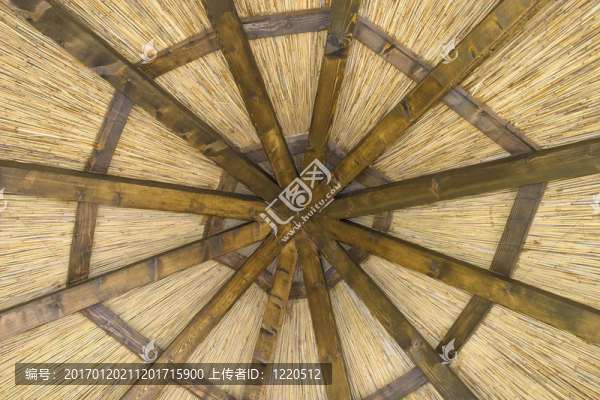 稻草屋頂細(xì)部