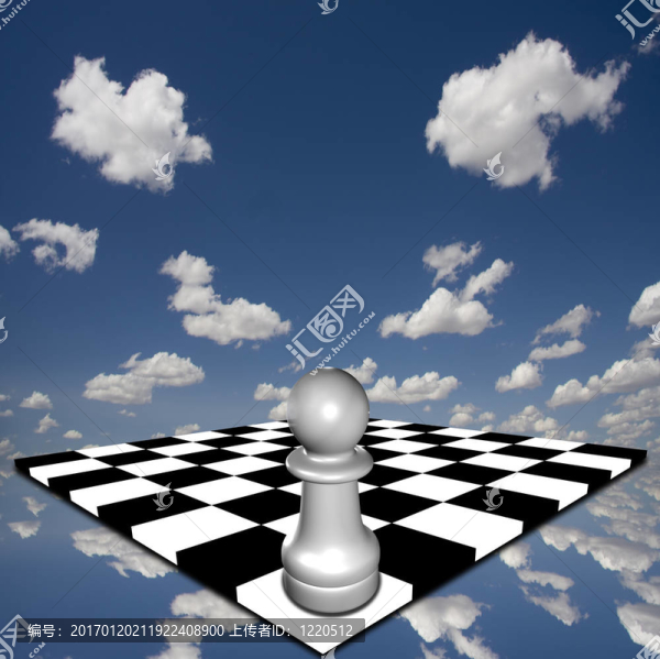 棋盤上的棋子