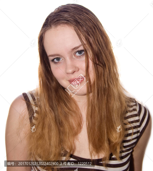 漂亮的白人女孩