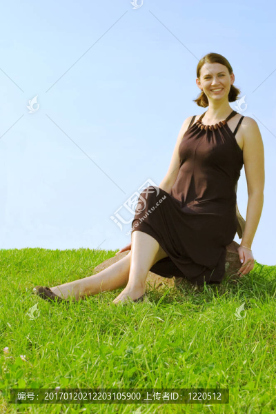 微笑的女孩