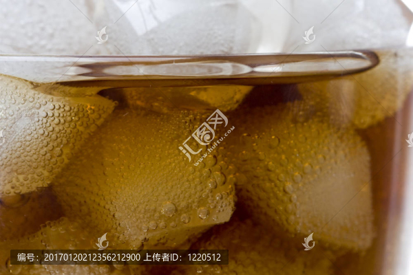 冰冷的可樂飲料