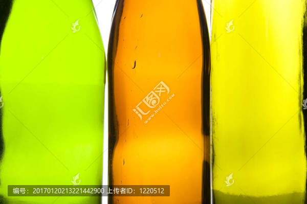 彩色玻璃瓶宏