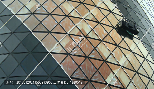 清潔倫敦的一棟建筑