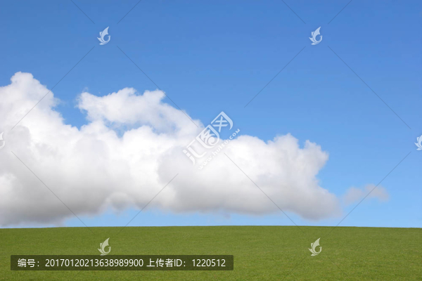 云；天空和地球元素