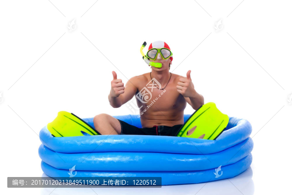 第一次的游泳課