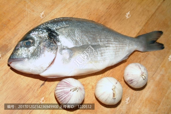 鯛魚(yú)從希臘烹飪前的準(zhǔn)備