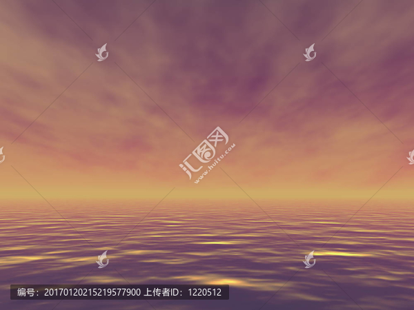晚上的海洋