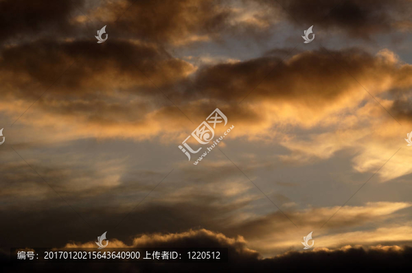 森塞特的冬天天空
