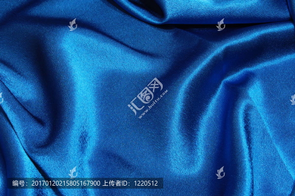 藍色緞面背景