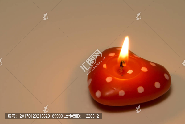 心形蠟燭