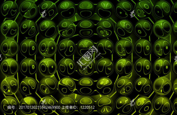 異形抽象渦背景