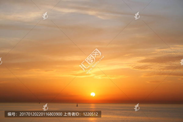 日落