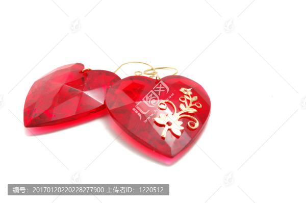紅色的玻璃心