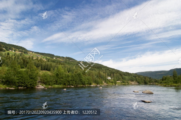 挪威山地景觀