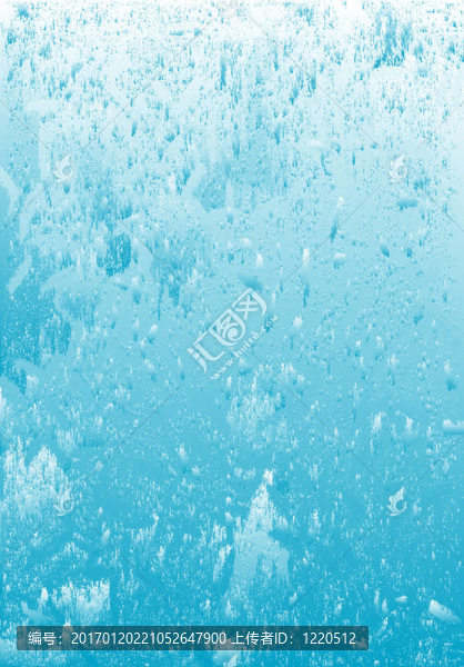 冰冷的水垃圾背景