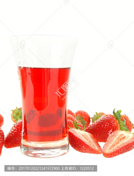 草莓果茶
