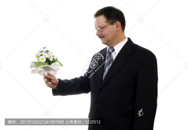 人與花