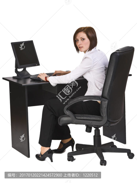 在電腦上工作-匯圖網(wǎng) www.fosd68.com 在電腦上工作