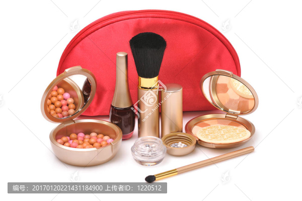 紅色化妝包