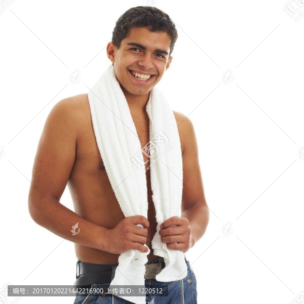 男士帶毛巾