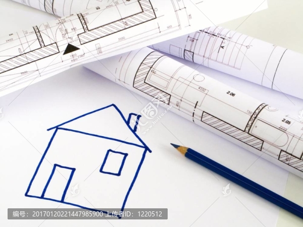 住宅建筑平面示意圖