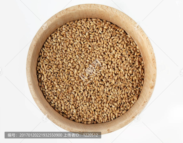 木碗里的小麥