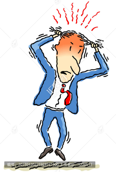 憤怒的商人-匯圖網(wǎng) www.fosd68.com 憤怒的商人