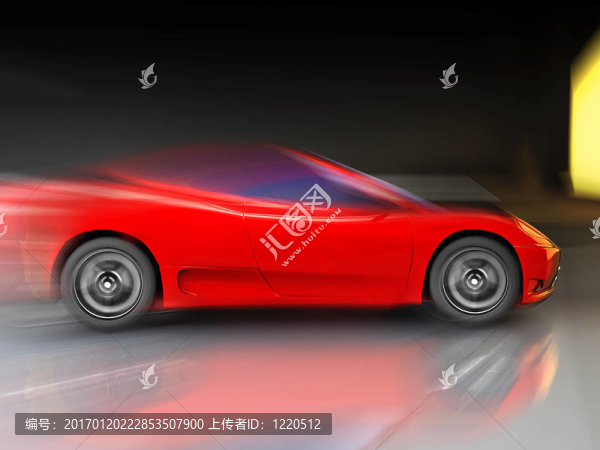 非常快的運動車