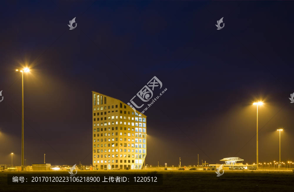 夜間辦公樓