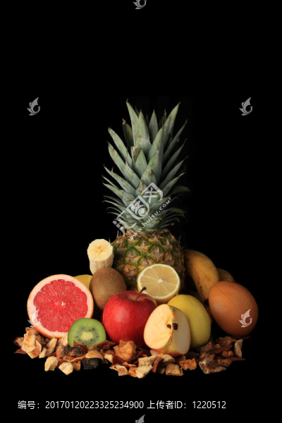 各種各樣的水果