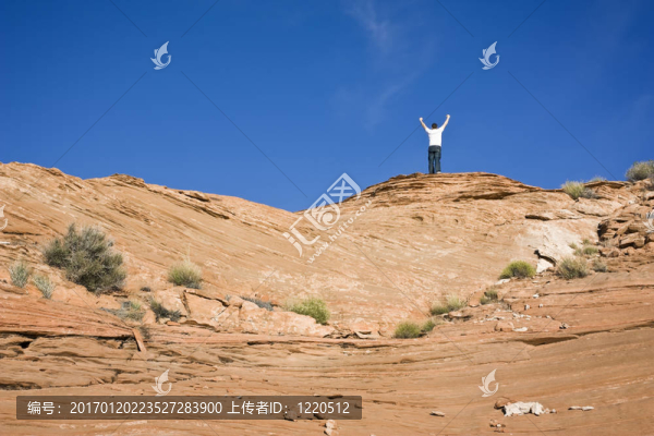 山頂上