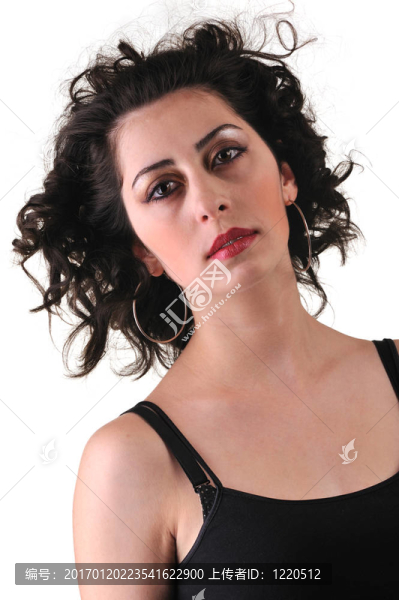 年輕的黑人女孩