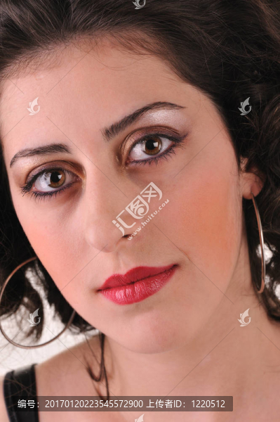 年輕的黑人女孩