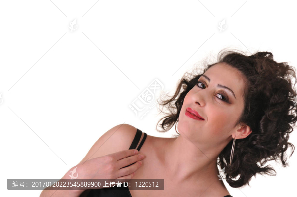 年輕的黑人女孩