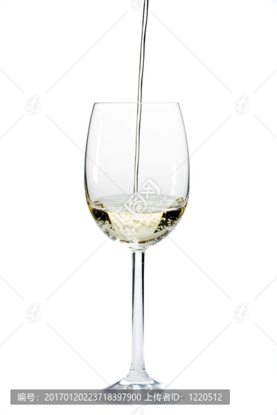 把白葡萄酒