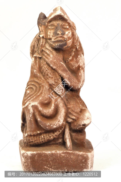 古老的瑪雅雕塑