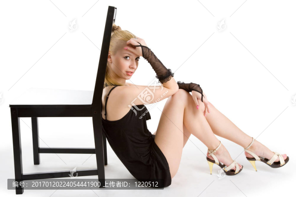 金發(fā)碧眼的肖像