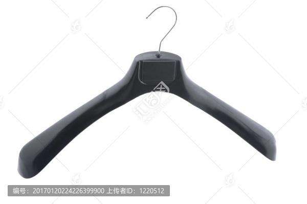 黑色的衣架