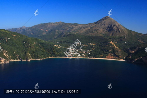 鳥瞰在帕爾加希臘-匯圖網(wǎng) www.fosd68.com 鳥瞰在帕爾加希臘