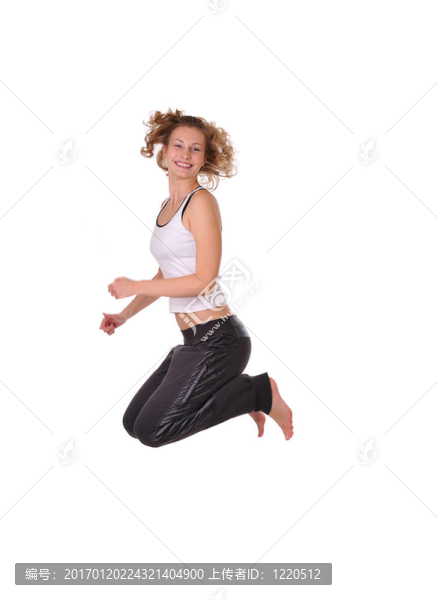跳躍的女孩