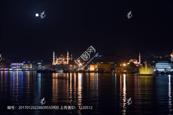 伊斯坦布爾的夜晚