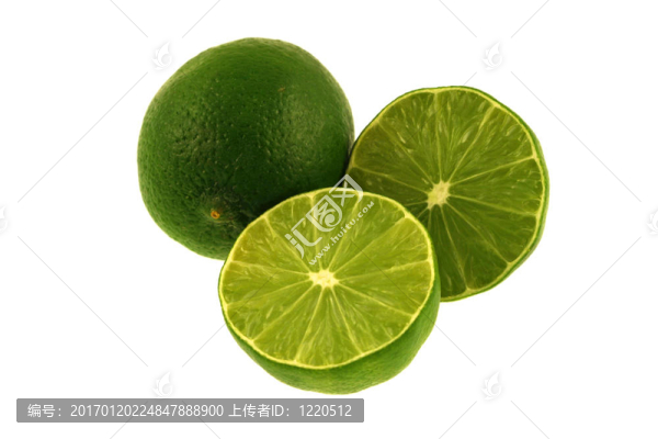 隔離石灰和切片