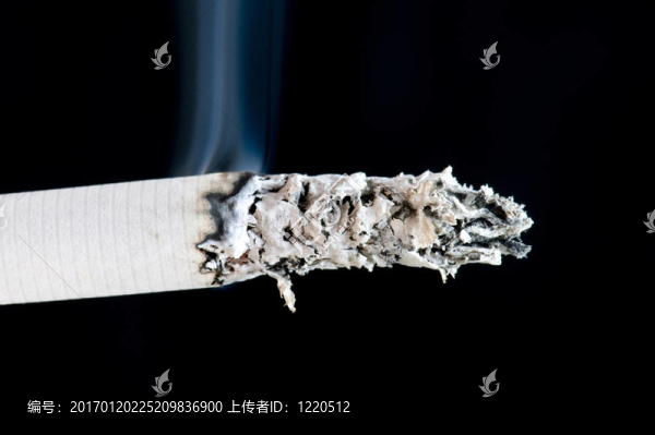具有煙霧宏的香煙