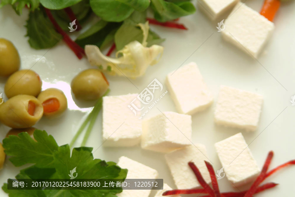 地中海風(fēng)格的希臘沙拉