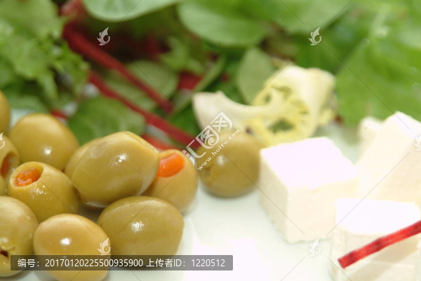 地中海風(fēng)格的希臘沙拉